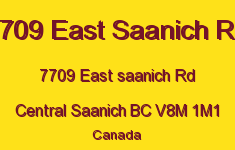 7709 East Saanich Rd 7709 East Saanich V8M 1M1